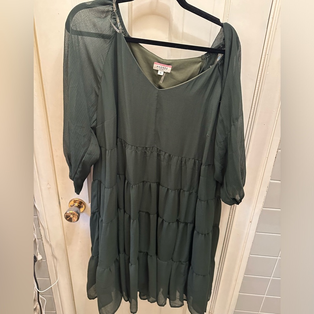 Green dress